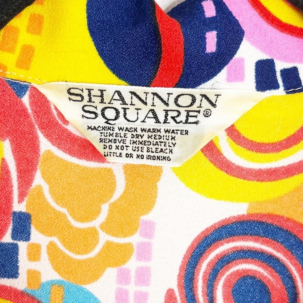 Retro Vintage Funky Blouse Top - Picture 8 of 10
